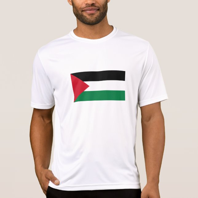 Camiseta Bandera de Palestina (Anverso)
