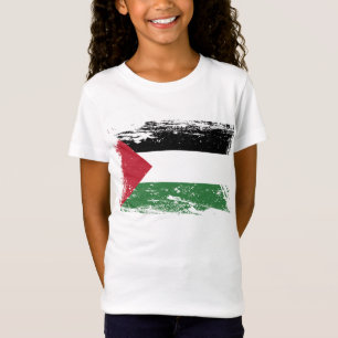 Camiseta Bandera de Palestina del Grunge