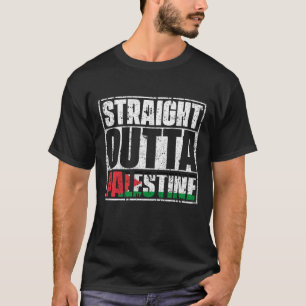 Camiseta Bandera de Palestina directamente fuera