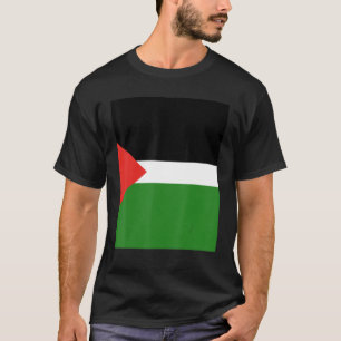 Camiseta Bandera de Palestina Recuerdo Patrimonio Viaje