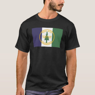 Camiseta Bandera de Palo Alto, California