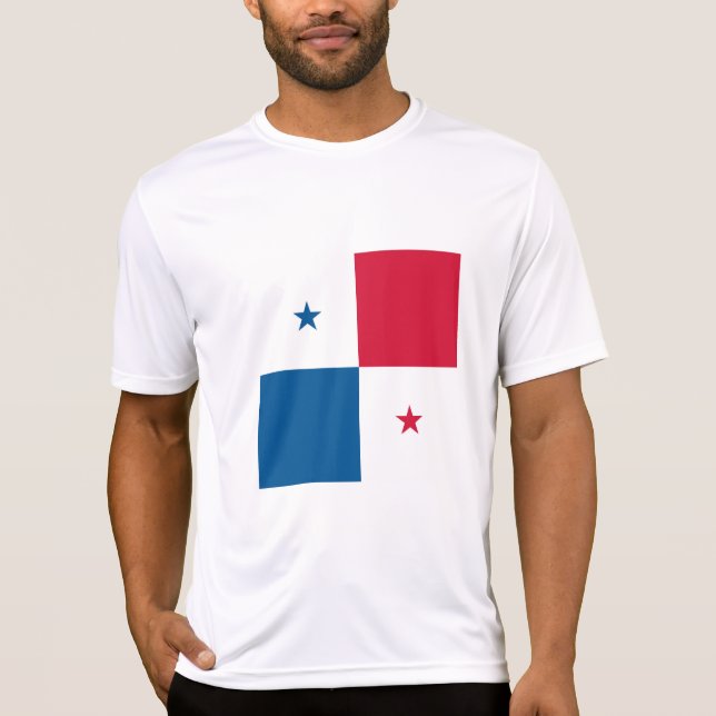 Camiseta Bandera de Panamá (Anverso)