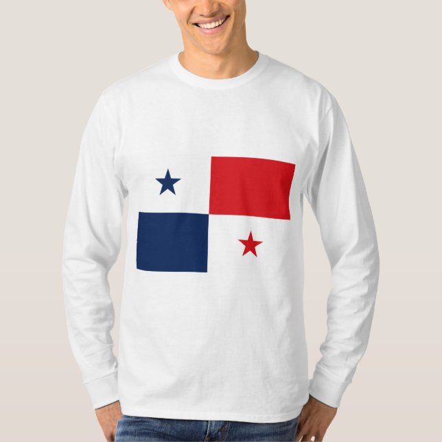 Camiseta Bandera de Panamá (Anverso)