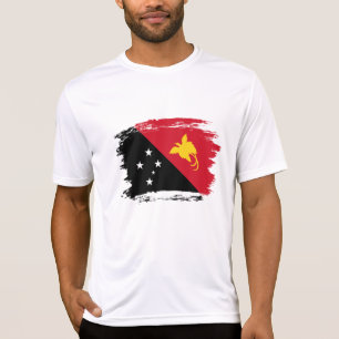 Camiseta bandera de Papúa Nueva Guinea