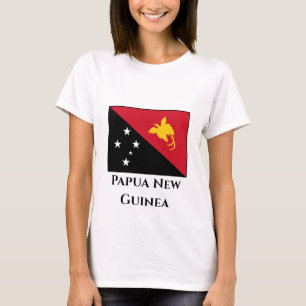 Camiseta Bandera de Papúa Nueva Guinea