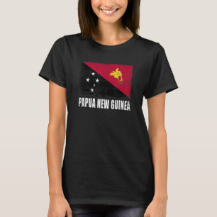 Camiseta Bandera de Papúa Nueva Guinea Bandera País Papúa N