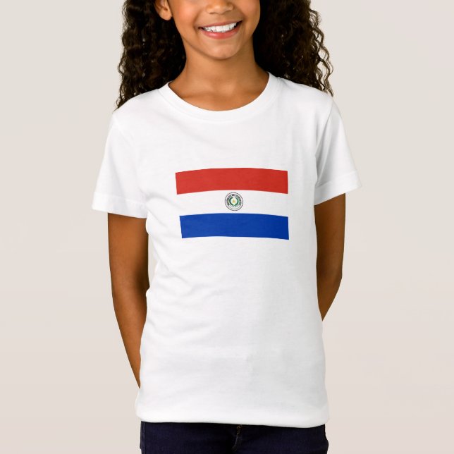 Camiseta Bandera de Paraguay (Anverso)