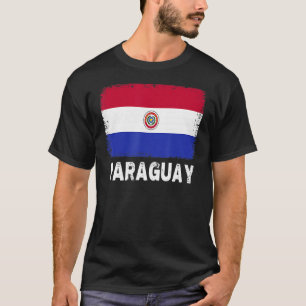 Camiseta Bandera de Paraguay apoya al pueblo paraguayo