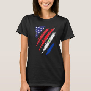 Camiseta Bandera de Paraguay cultivada en Estados Unidos Pa