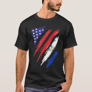 Camiseta Bandera de Paraguay cultivada en Estados Unidos Pa