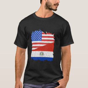 Camiseta Bandera de Paraguay Orgullo Paraguayo USA Vintage 