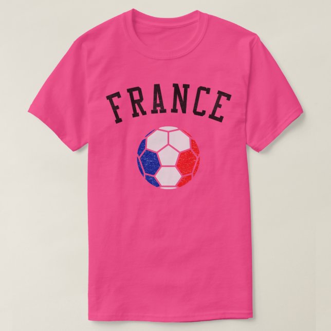 Camiseta Bandera de Patrimonio de equipo de Francia (Diseño del anverso)