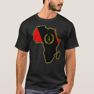 Camiseta Bandera de Patrimonio Norteamericano de África