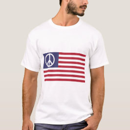 Camiseta Bandera de Paz de Estados Unidos