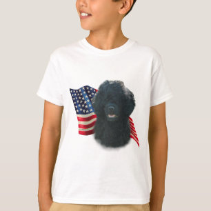Camiseta Bandera de perro de agua portuguesa