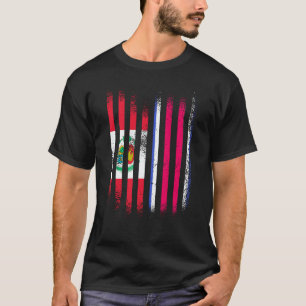 Camiseta Bandera de Perú Costa Rica País de cultivo Bandera