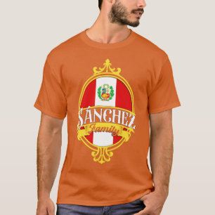 Camiseta Bandera de Perú de la familia Sánchez