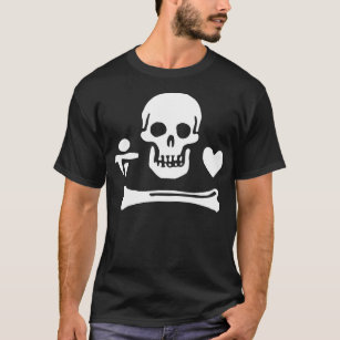 Camiseta Bandera de pirata de Stede Bonnet