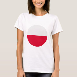 Camiseta Bandera de Polonia