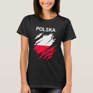 Camiseta Bandera de Polonia
