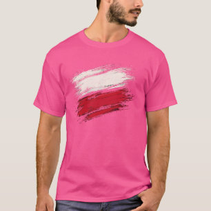 Camiseta Bandera de Polonia Bandera polaca Flaga Polski Org