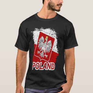 Camiseta Bandera de Polonia de Polski Eagle Polska Vacation