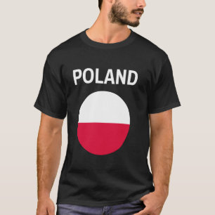 Camiseta Bandera de Polonia Moderna