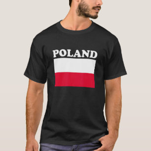 Camiseta Bandera de Polonia Orgullo Herencia Polska Raíces