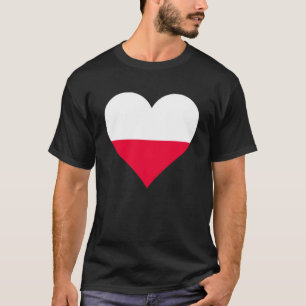 Camiseta Bandera de Polonia Regalos de Polonia Amor Pullove