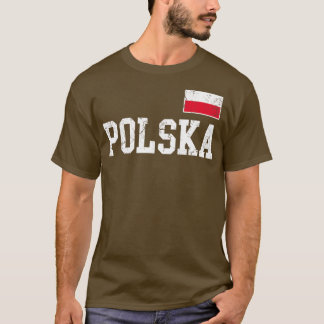Camiseta Bandera de Polska Polonia Molestias de cosecha de