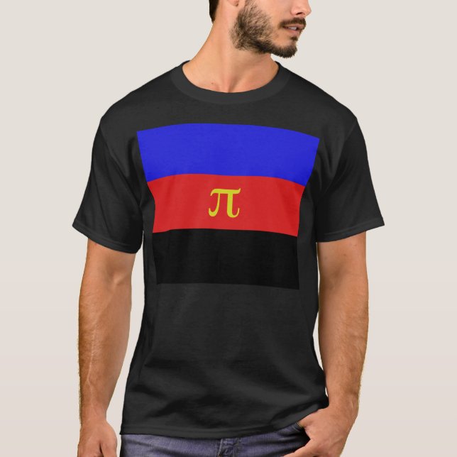 Camiseta Bandera de Polyamory (Anverso)