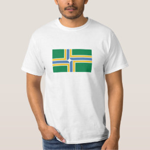 Camiseta Bandera de Portland, Oregón