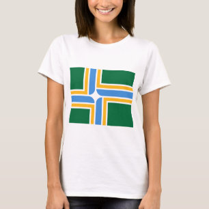 Camiseta Bandera de Portland (Oregón)