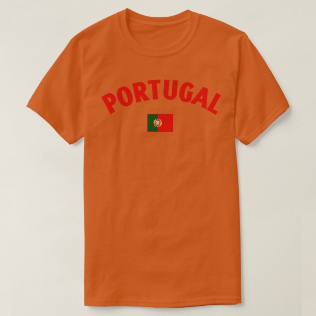 Camiseta Bandera de Portugal (Diseño del anverso)