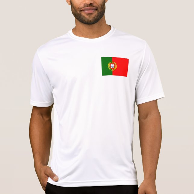 Camiseta Bandera de Portugal (Anverso)