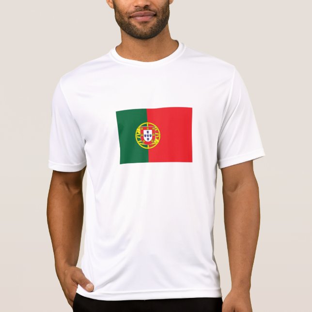 Camiseta Bandera de Portugal (Anverso)