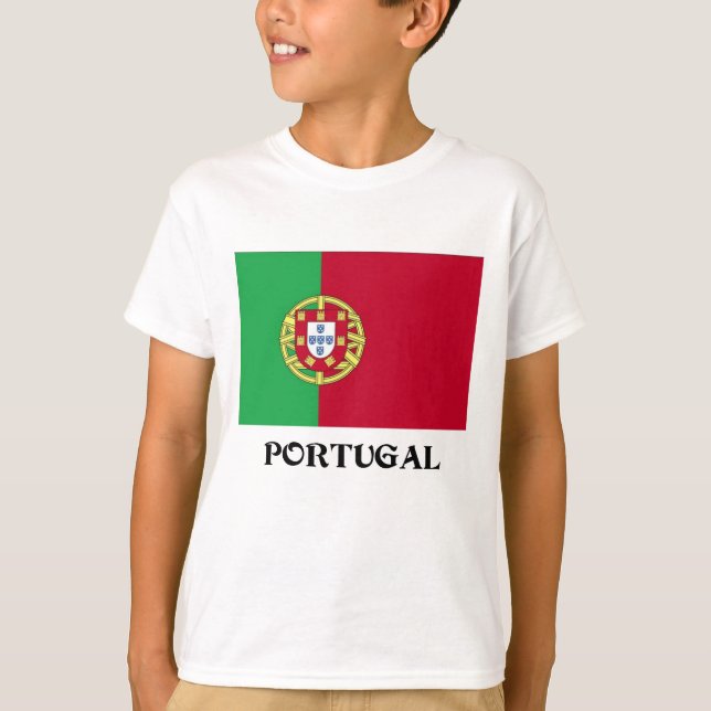 Camiseta bandera de portugal (Anverso)