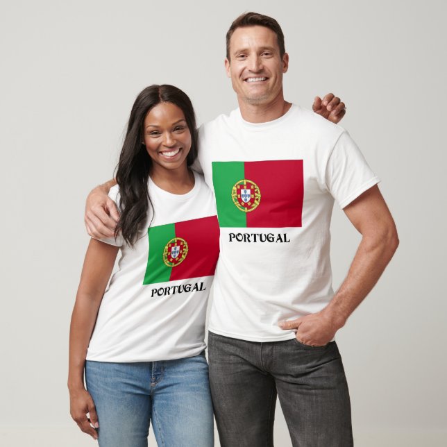 Camiseta bandera de portugal (Unisexo)