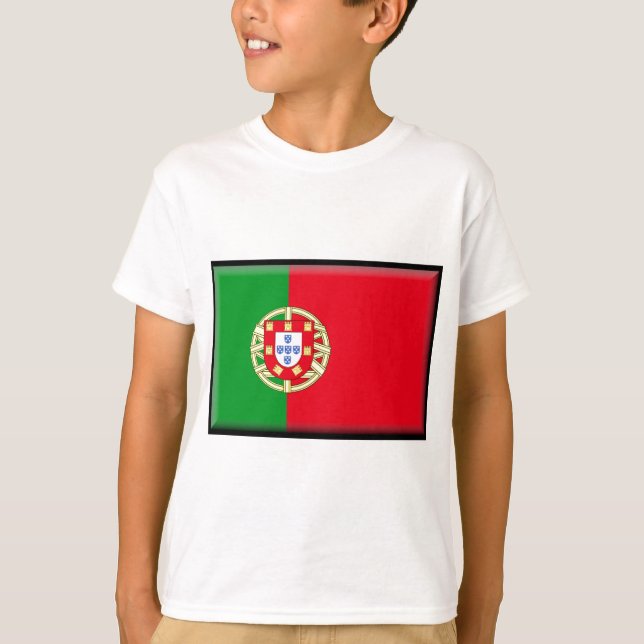 Camiseta Bandera de Portugal (Anverso)