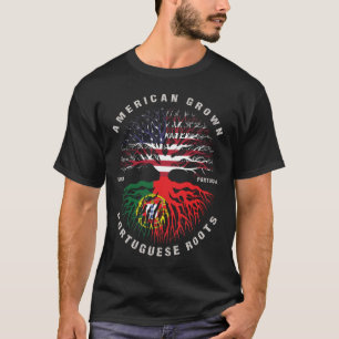 Camiseta Bandera de Portugal cultivada en Estados Unidos