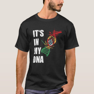 Camiseta Bandera de Portugal está en mi raíz de Adn bandera