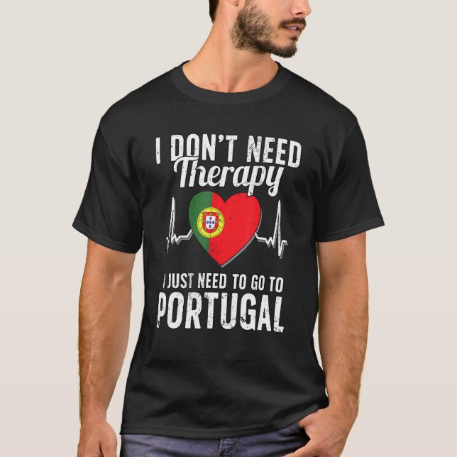 Camiseta Bandera de Portugal I Bandera de Portugal I Vacaci (Anverso)