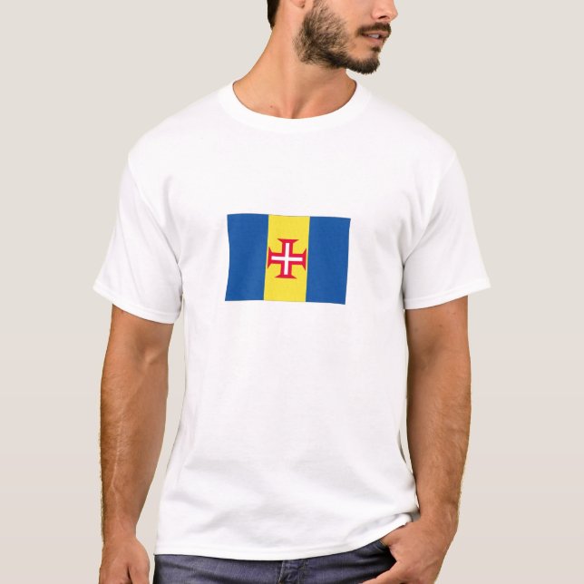 Camiseta Bandera de Portugal Madeira (Anverso)