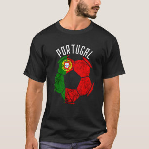Camiseta Bandera de Portugal Orgullo Portugués Fútbol P