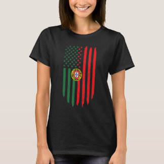 Camiseta Bandera de Portugal Padre Herencia de Madre Portug