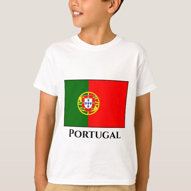 Camiseta Bandera de Portugal (portugués) (Anverso)