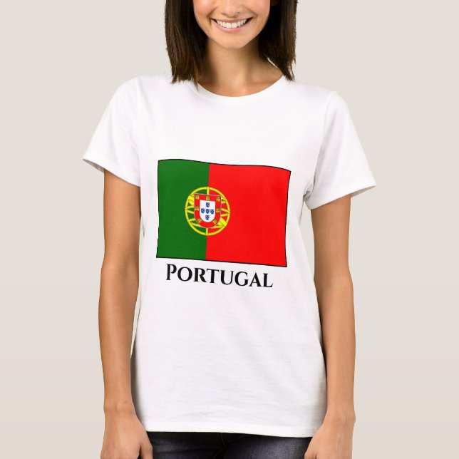 Camiseta Bandera de Portugal (portugués) (Anverso)