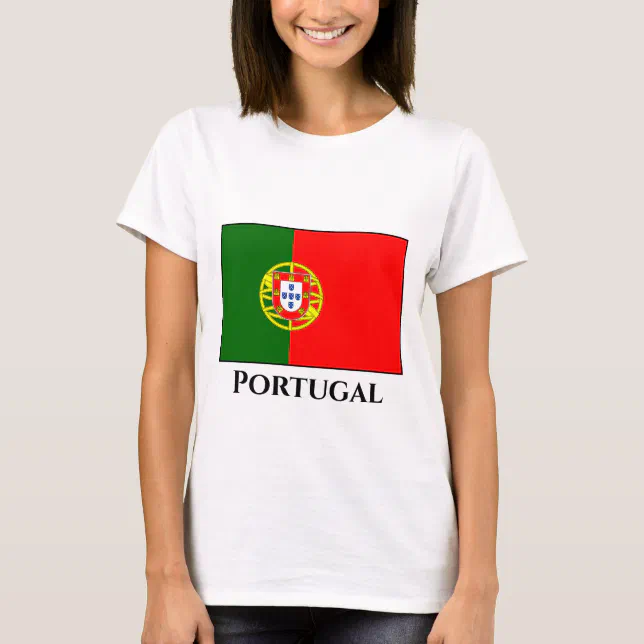 Camiseta niña Portugal Bandera Portuguesa 100%% algodón