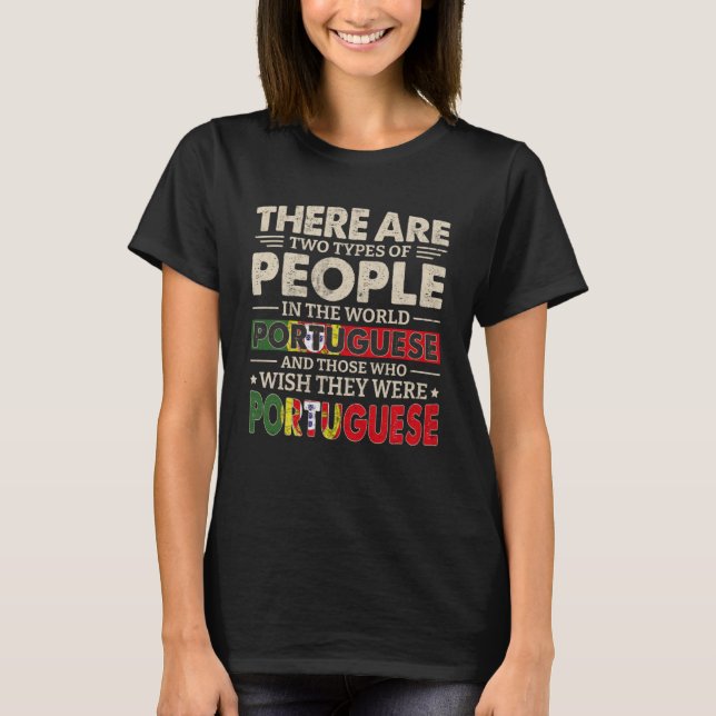 Camiseta Bandera de Portugal viste a Chicas y mujeres portu (Anverso)