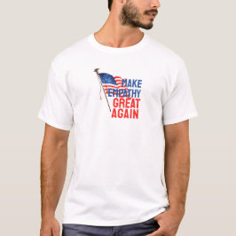Camiseta Bandera de protesta contra la fusión de Trump cami